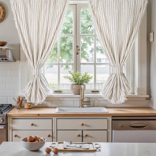 A set of curtains for the kitchen SL Home 
