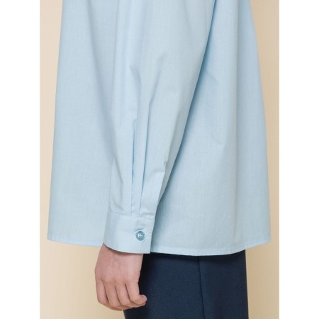 Blouse for girls, height 140 cm, blue color-4