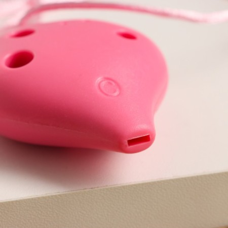 Owarin Music Life 6 holes, pink, 6.7 x 4 x 3.2 cm-3