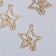 Decor for creativity Metal "Fairy and Star" gold 2.6x2.5 cm