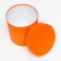 Set of round boxes 5 in 1 "paints", orange, 25 x 25 x 25 - 19 x 19 x 19 cm