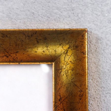 Photo frame plastic 30x40 cm aged gold (1066)-1