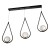 3 lamps