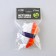 A toy for cats with mint "sushi" from textiles, 9x6 cm