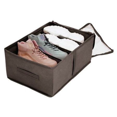 Shoes for shoes for 4 pairs, brown color-2