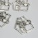 Decor for creativity Metal "House of Love" silver 4.2x3.9 cm