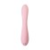 Jos Mitzi G-Spot vibrator, with a stimulating ball, 21 cm, silicone, pink color