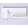 Wall -bearing LED LED with a switch, USB and wireless charging Ambrella Light, Wall, FW2971, LED, 5 W, 600LUM, 3000K, Color white sand