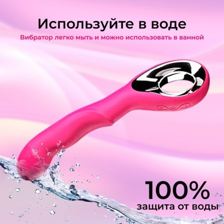Вибратор JOYHYPER , не реалистик, встроенный вибратор, ABS, розовый-4