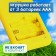 Musical phone number “Once in a fairy tale”, sound, light, yellow color