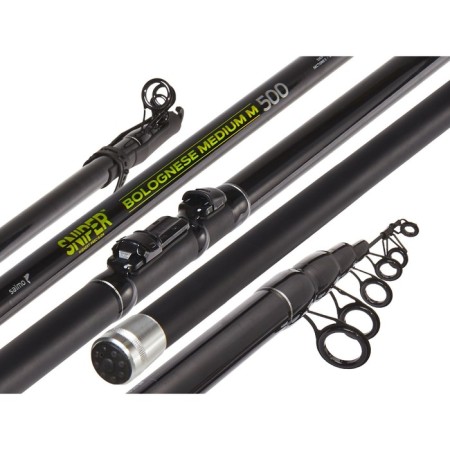 Float rod with rings Salmo Sniper Bolognese Medium M, test 3-15 g, length 5 m-1