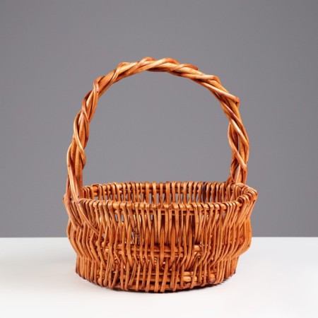 A set of baskets. 3pcs, 27 x 12 x 28 cm, 34 x 14 x 34 cm, 41 x 16 x 40 cm-2