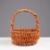 A set of baskets. 3pcs, 27 x 12 x 28 cm, 34 x 14 x 34 cm, 41 x 16 x 40 cm
