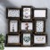 Photo frame plastic in 9 photos 10x15 cm "Bronze Age" 49.5x48 cm