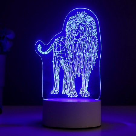 Levnik "Leo" Led RGB from the network 9.5x13x18.9 cm Risalux-4