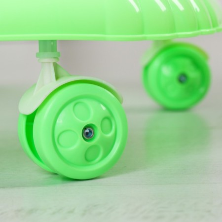 Walks "Fly", green, 7 wheels, muses., Light-5