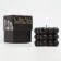 Figure candle "Babble" Big Cube, 5x5x5 cm, black velvet, in the box