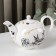 Porcelain kettle "Crazy tea party", 1.2 liters