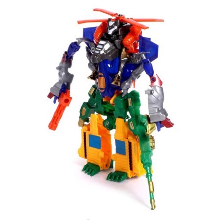 The set of robots "Military equipment", transforms, 3 gather in 1 robot-1
