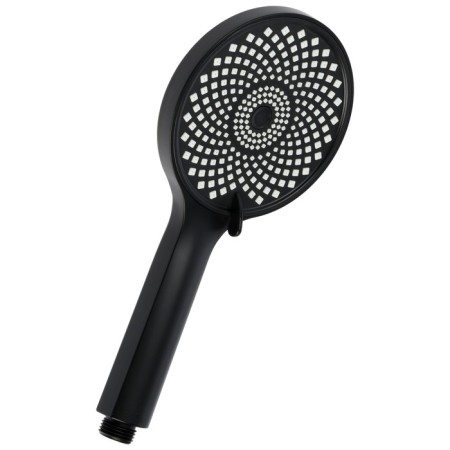 Shower watering can Zein Z3545, d = 120 mm, 3 modes, black-3
