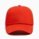 Caps female plain minaku orange color, river 58