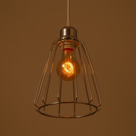 Lamp Bayerlux "Amato" 1x40W E27 chrome 18x18x70cm-3