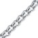 Collar - a noose with a sign for engraving, weaved, 40 cm, wire thickness 2 mm