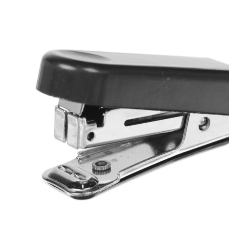 Stapler No. 10, up to 10 sheets, Attomex mini, built -in anti -stepler, black-3