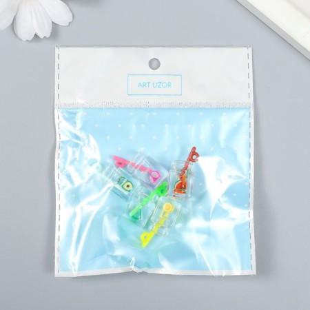 Decor for creativity Plastic "Lemonad in the Bank" MIX 1.1x1.1x2.5 cm-3