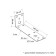 Corner fastener asymmetric tundra Krep, 140x40x40x2 mm