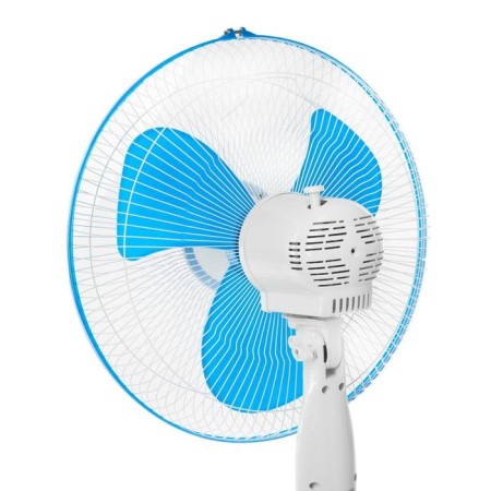 Fan Luazon LOF-01, floor, 40-45 watts, 3 modes, white-blue, without packaging-6