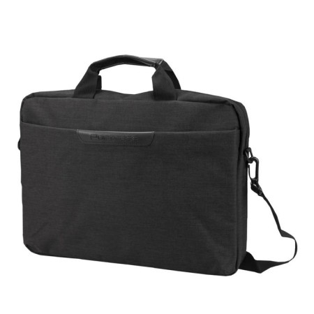 Business bag, lightning department, external pocket, black color-2