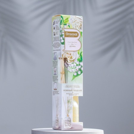 Diffusor for home, aromatic perfume, flavor with sticks, Breesal. Aroma sphere, 40 ml, delicate kiss-2