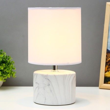 HELP lamp 16374/1 E14 40W white-gray 16x16x29 cm Risalux-1