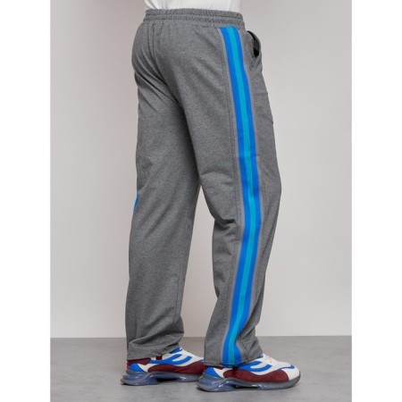 Sports male trousers, size 54, gray color-8