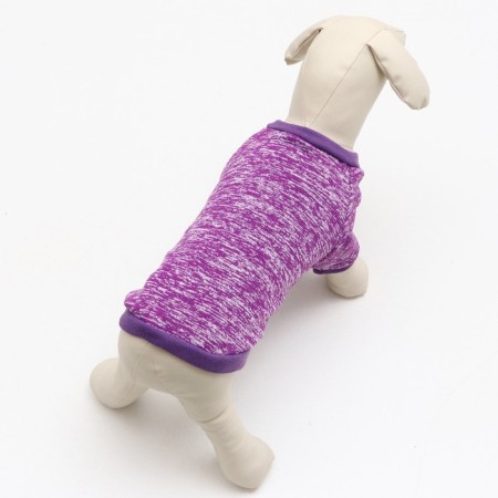 Melange sweater, size XL (DS 35, Osh 32, OG 50 cm), purple-2