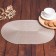Napkin Serving share "Oval", 45 × 30 cm, milk color