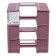 Vertical papers, 3 compartments, Erichkrause "Techno Manga", pink