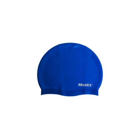 Bradex swimming cap, silicone, blue