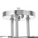 Chandelier "Melody" 3x60W e27 chrome