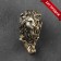 Figure hook "lion" bronze 6x6x12cm