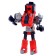 Blaster robot, transforms, shoots soft bullets