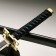 Souvenir weapon "Katana Kito" 74 cm, on a stand