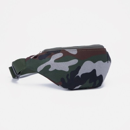 Board children's belt with zipper, camouflage color