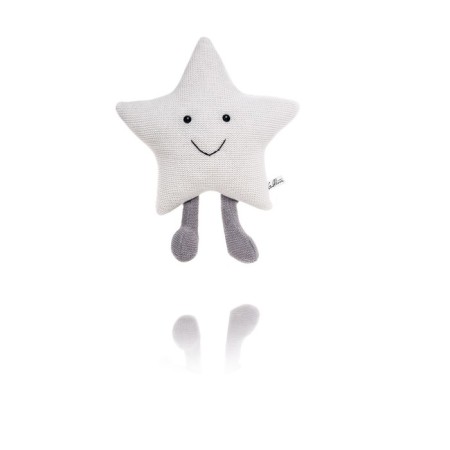Soft toy Gulliver "Asterisk" Color White, 25 cm-1