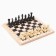 Chess Wooden Grandmaster, tournament 43 x 43 cm, King H-10 cm, pawn H-5 cm