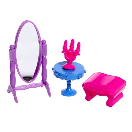 Castle for dolls, with figures, light, sound, with accessories-9