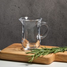 Saucer, glass, d = 6.5 cm, h = 9.5 cm, 130 ml