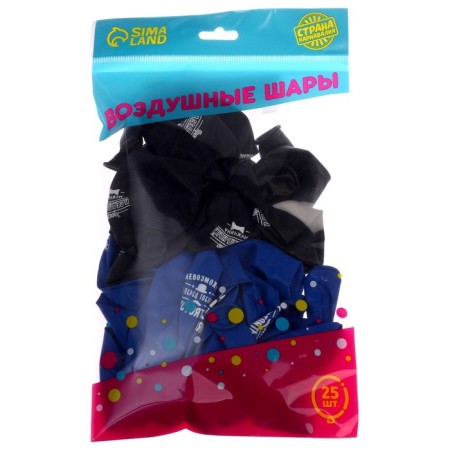 Shar Latex 12 "Compliments to the man", 25 pcs.-4
