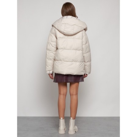 Winter jacket, size 50, beige color-8